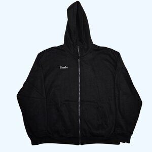 Comfrt Hoodie XXL Cloud Full Zip Oversized Unisex Sweatshirt Travel Heavyweight